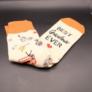 "Best Grandma Ever" Socks